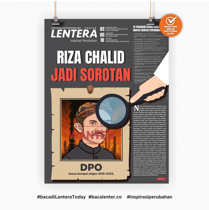 Riza Chalid Jadi Sorotan (Koran Selasa, 2/9/2025)