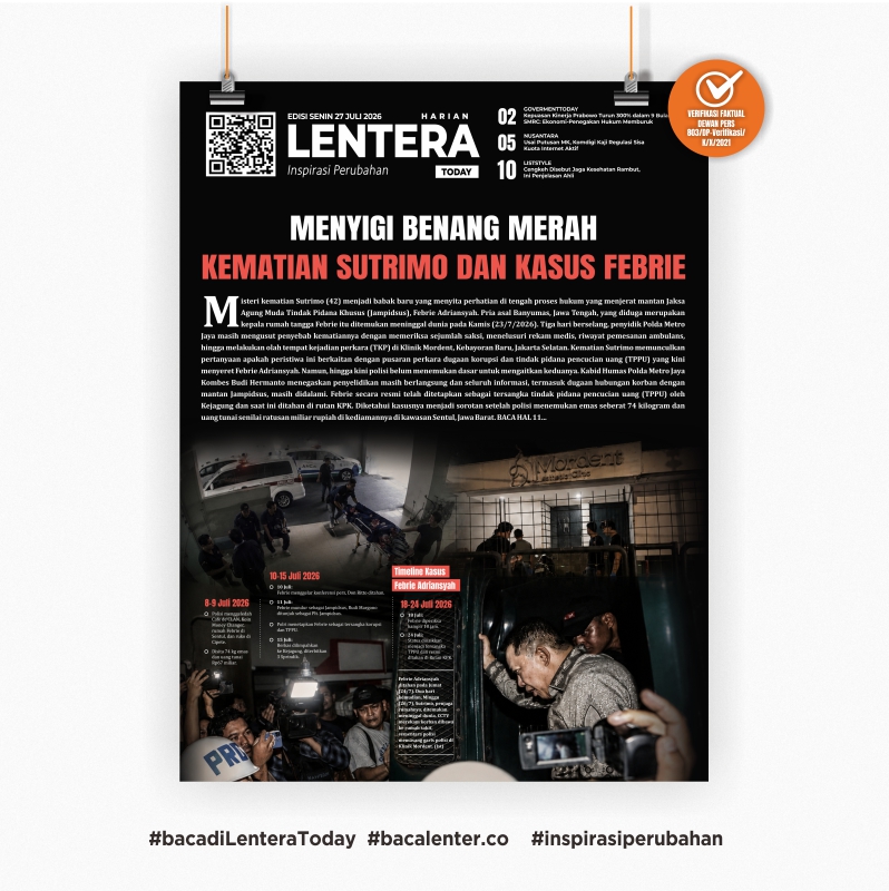 Menyigi Benang Merah Kematian Sutrimo dan Kasus Febrie (Koran Senin, 27 Juli 2026)