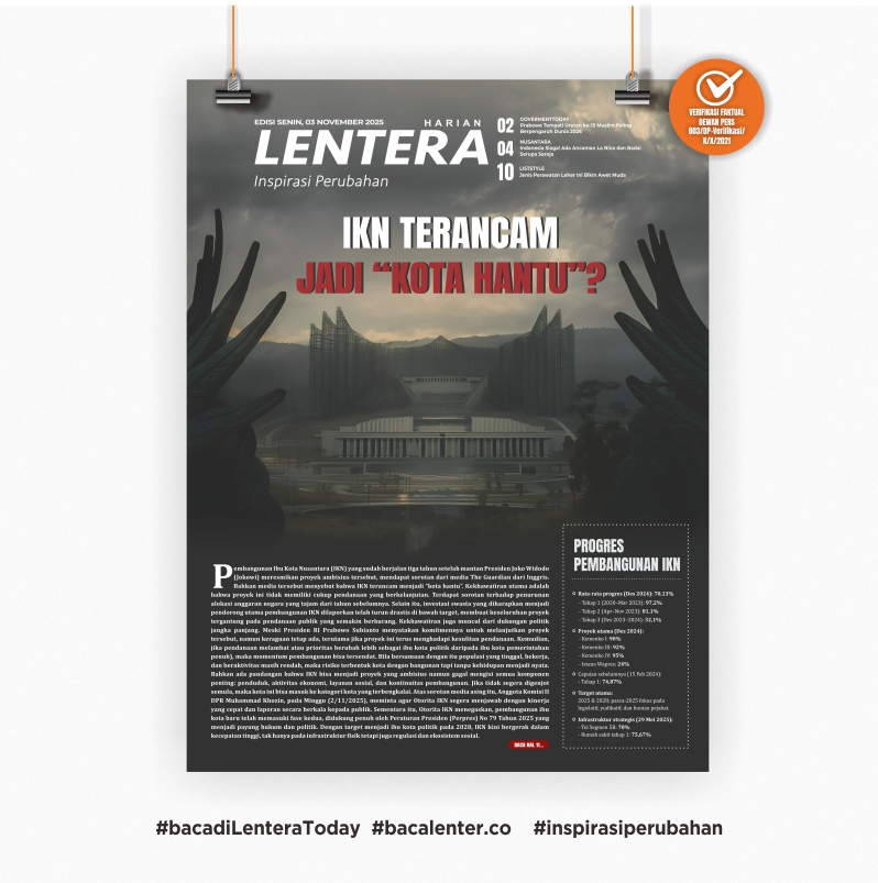 IKN Terancam Jadi “Kota Hantu”? (Koran Senin, 3/11/2025)