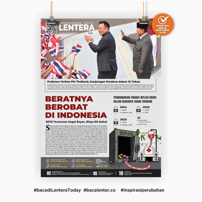 Beratnya Berobat di Indonesia (Koran Selasa, 4 Agustus 2026)