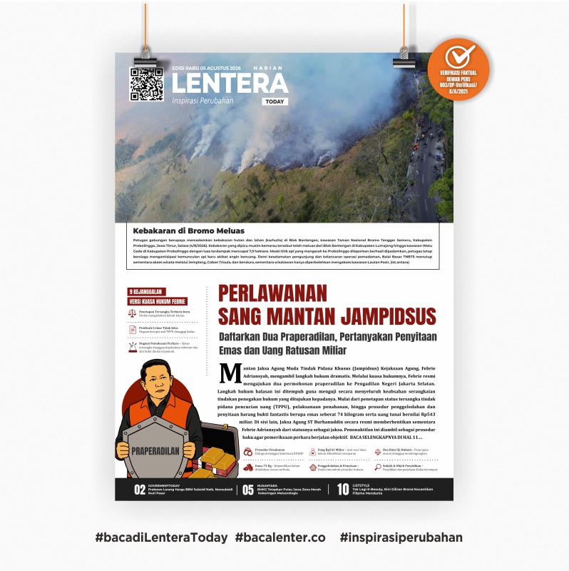Perlawanan Sang Mantan Jampidsus (Koran Rabu, 5 Agustus 2026)