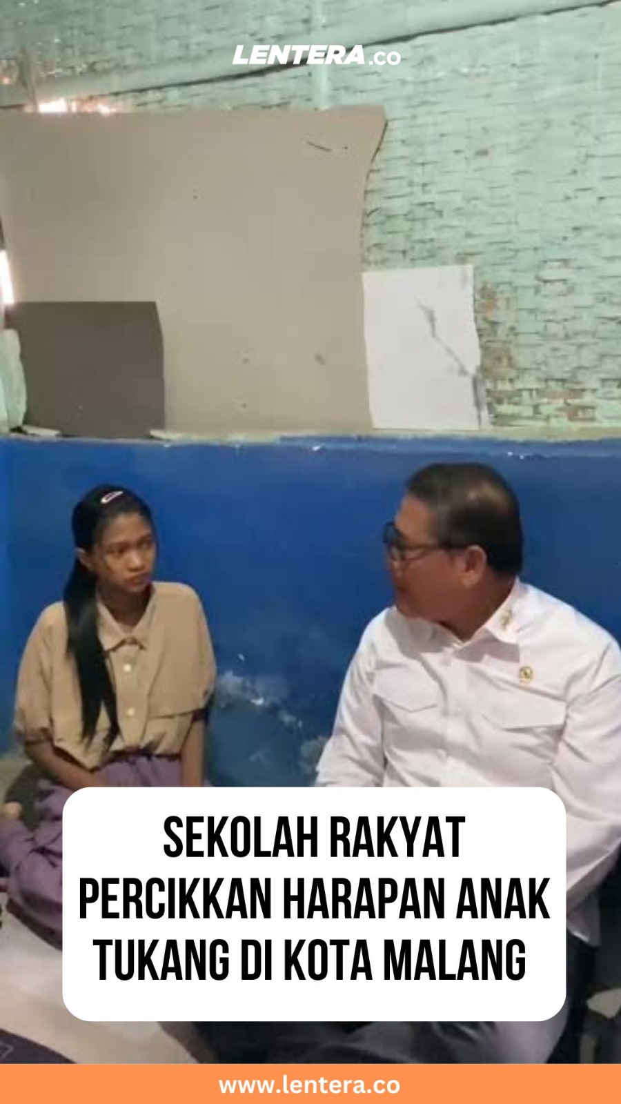 Sekolah Rakyat Percikan Harapan Anak Tukang di Kota Malang