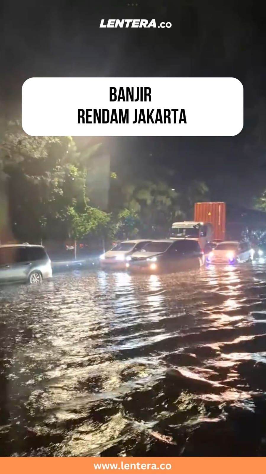 Banjir Rendam Jakarta 